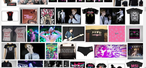 'Mindless Self Indulgence merch 2013'