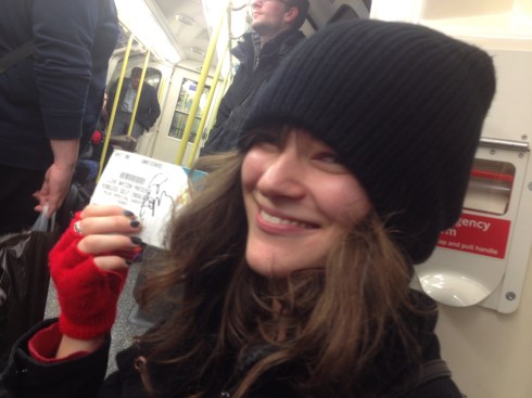 Because here's evidence that I really did embarrass myself in front of Steve!