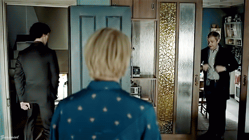 Sherlock Series 3 Mary Thumbs Up GIF from furiousposhman.tumblr.com