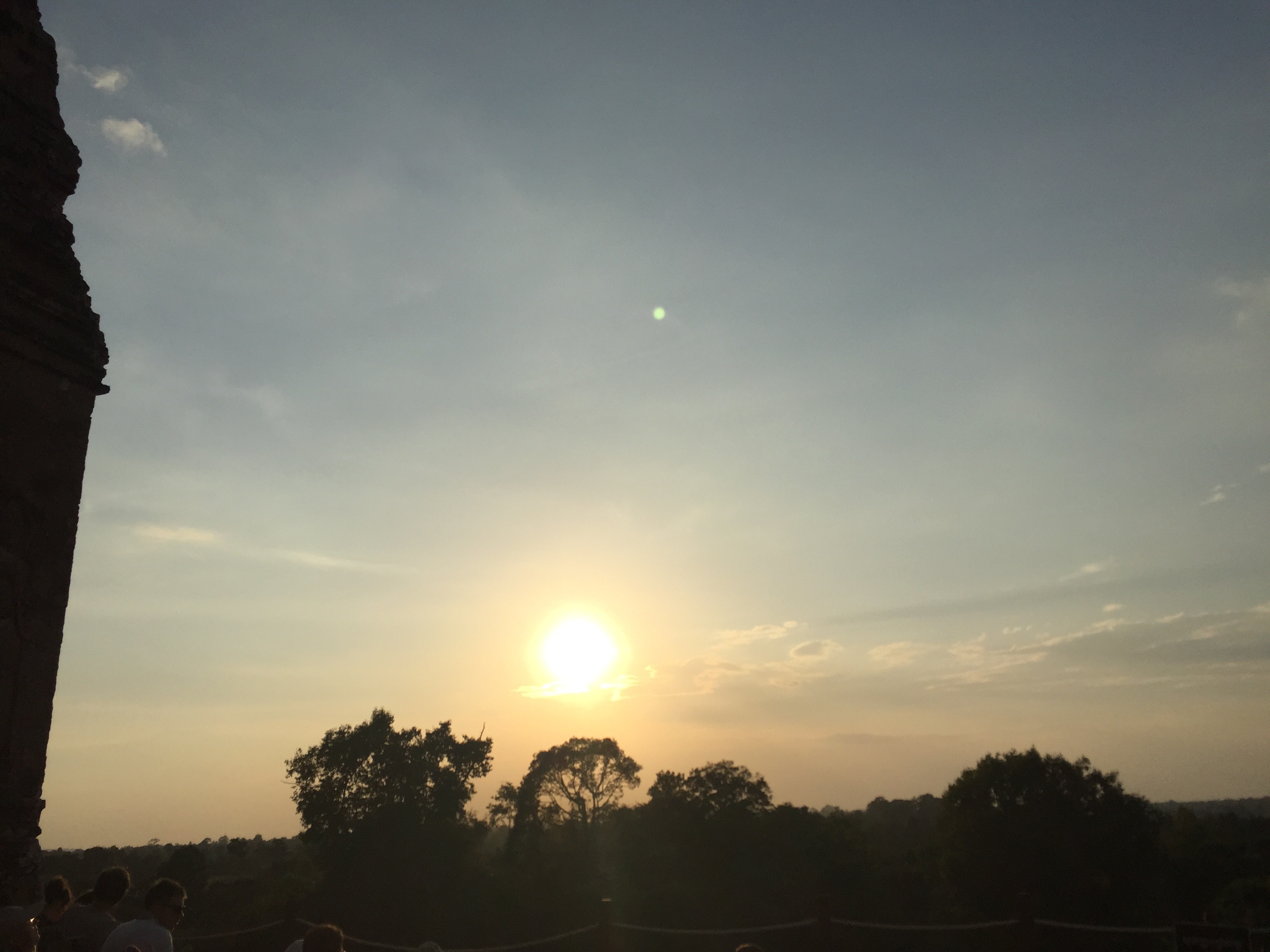 Sunset at Angkor Wat, Cambodia