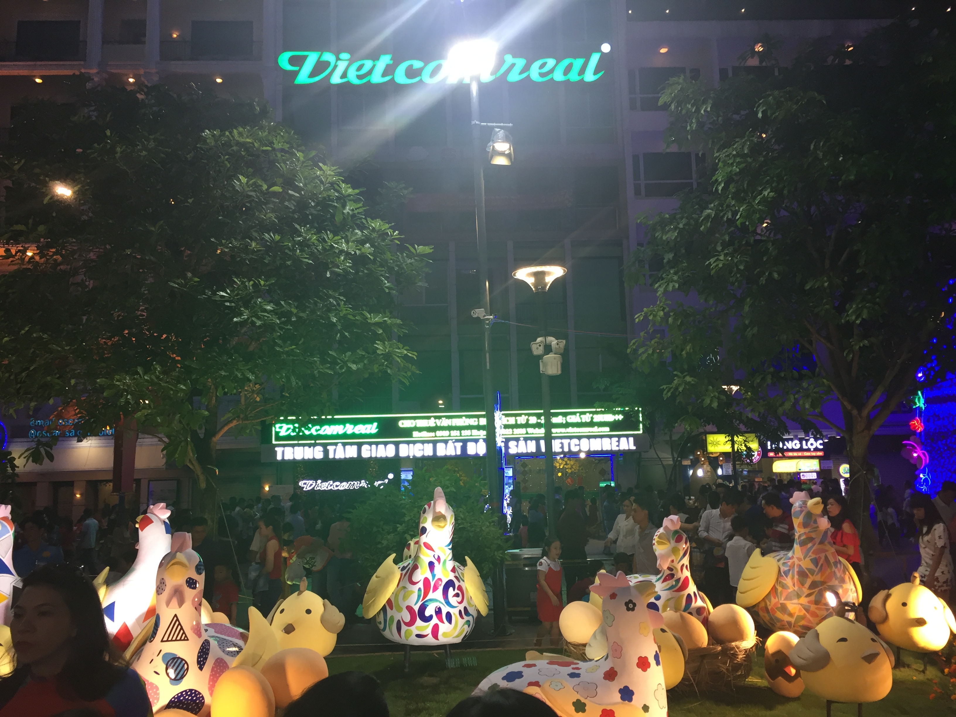 Nguyen Hue Walking Street during Tet Ho Chi Minh City Vietnam