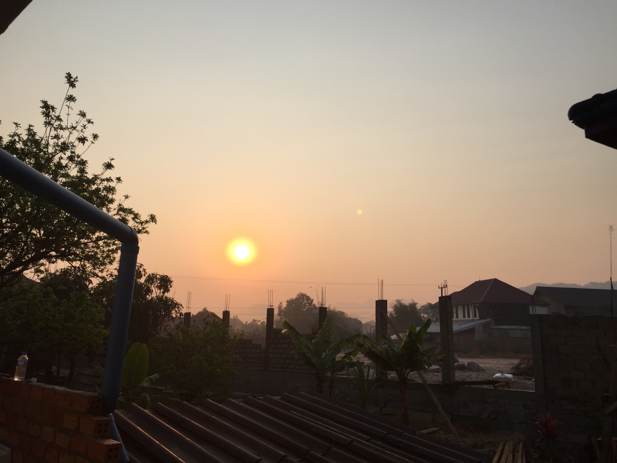 Sunrise Over Phonsavan Laos.JPG