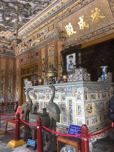 tomb of Khai Dinh, Hue, Vietnam