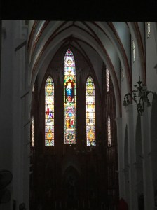 Inside St Joseph's Cathedral, Hanoi