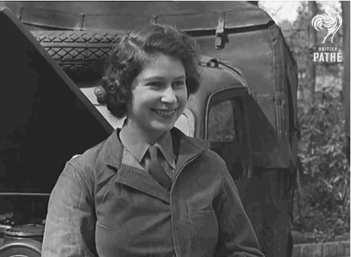 Queen Elizabeth II in Word War II