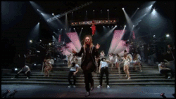 Tim Minchin as Judas, Jesus Christ Superstar, footshuffle gif