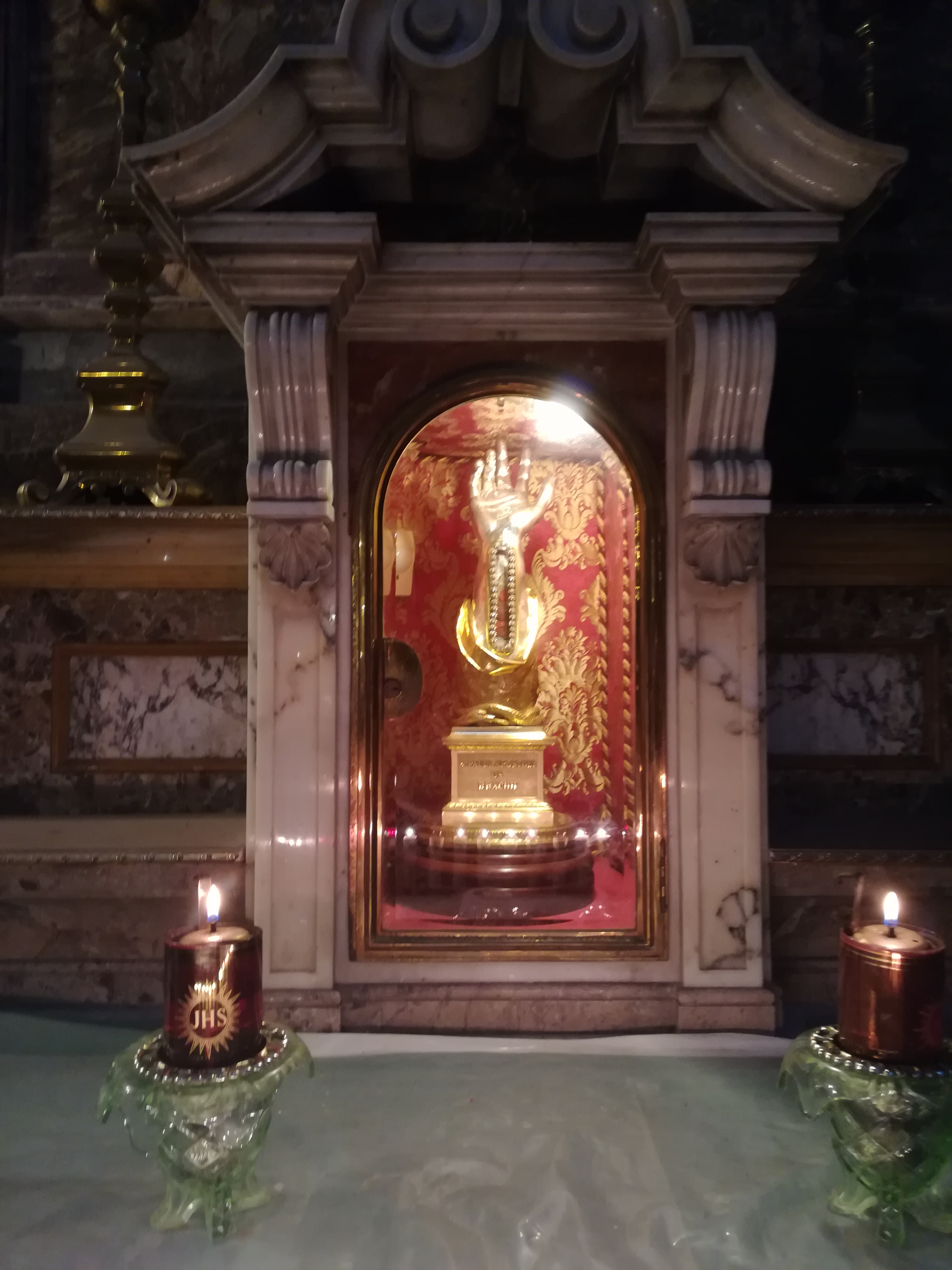 wristbone of St Paul in Valletta