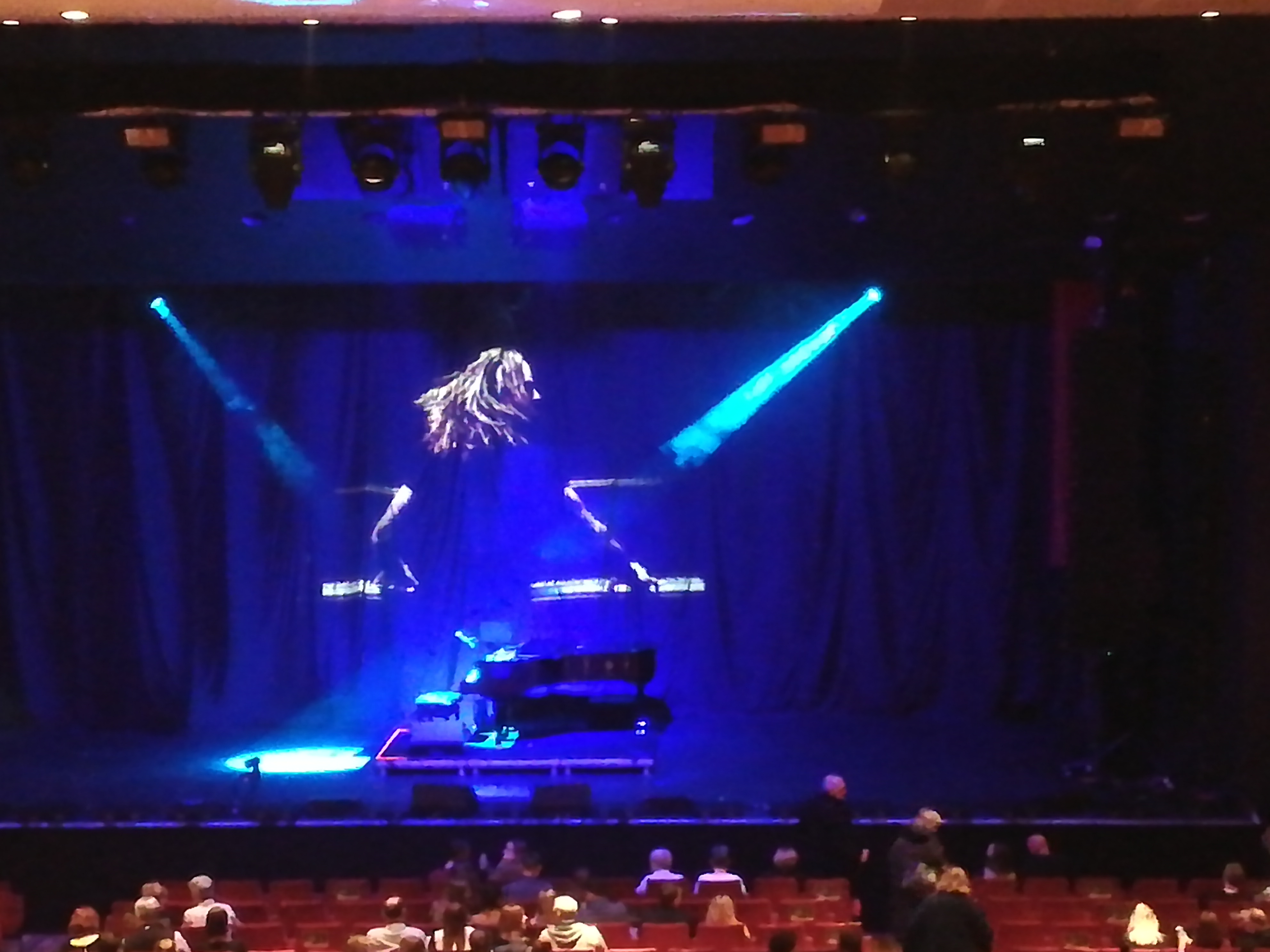 empty stage Tim Minchin Cliffs Pavilion